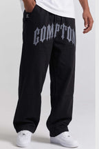 Calça Jeans Baggy Compton Gothic - Black