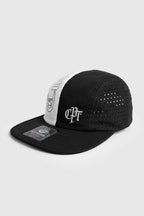 Boné Five Panel Compton Split Bicolor Preto e Branco
