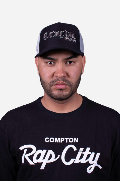 Boné Aba Curva Collab Starter X Compton 310 Cinza