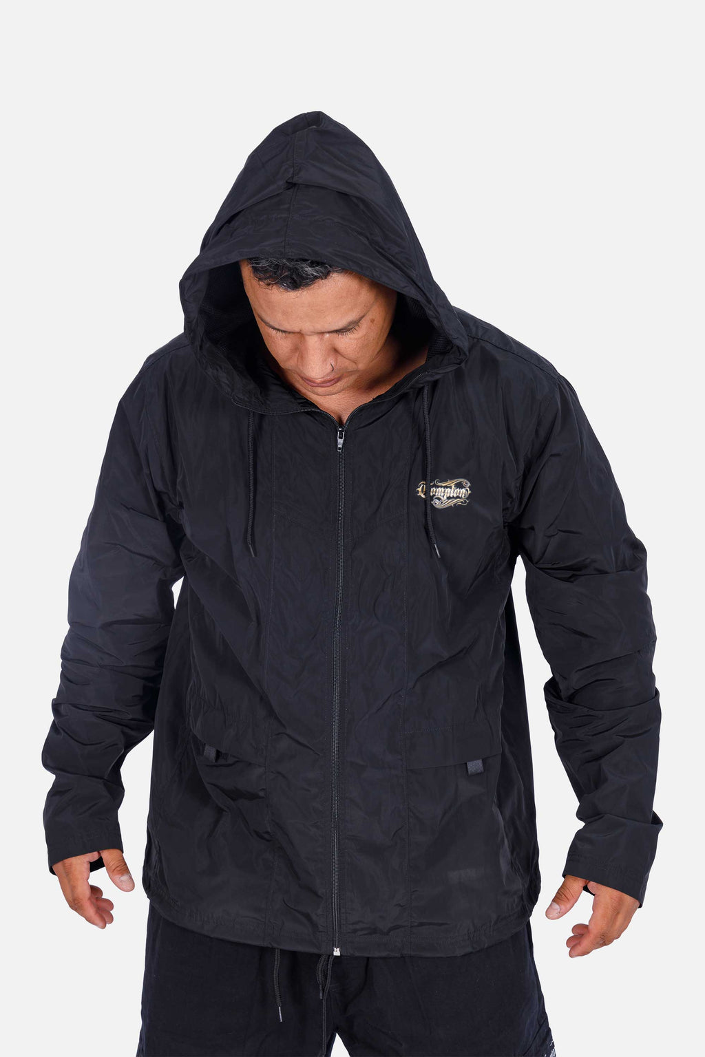 Jaqueta Compton Corta Vento Street Pulse Preta