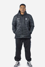 Jaqueta Compton Bobojaco Puffer Bordado Preto