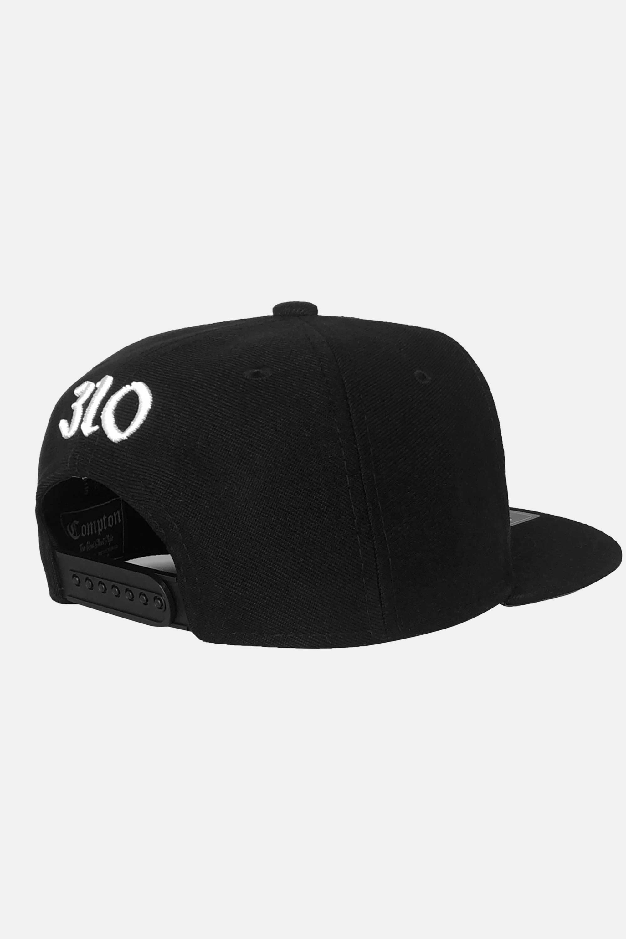 Boné Compton Aba Reta Snapback Urban Preto