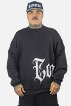 Moletom Compton Careca Morcego Medieval Preto