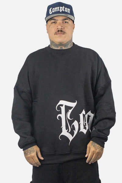 Moletom Compton Careca Morcego Medieval Preto