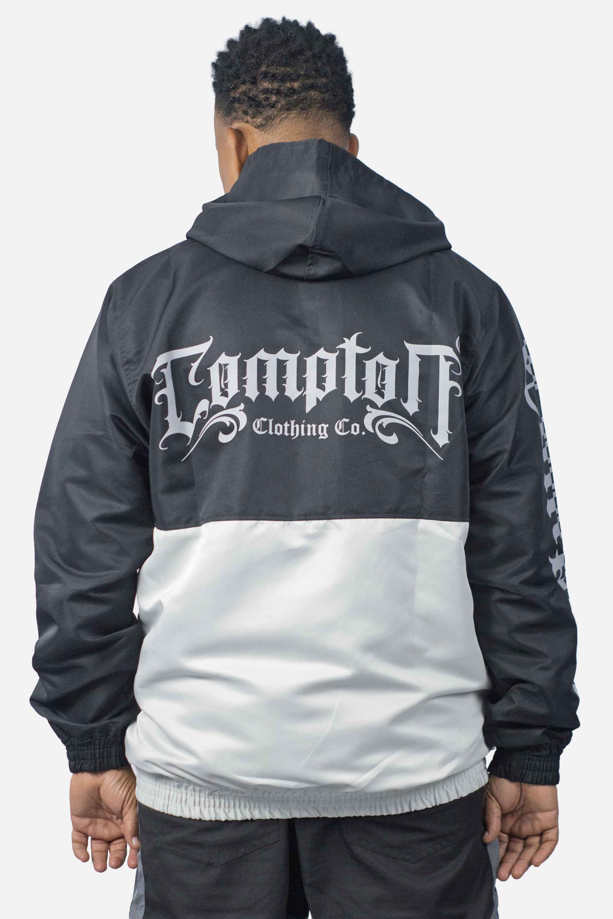 Jaqueta Compton Legacy 2 Cores Preto/Cinza Claro