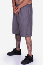 Bermuda Compton Tactel Cinza