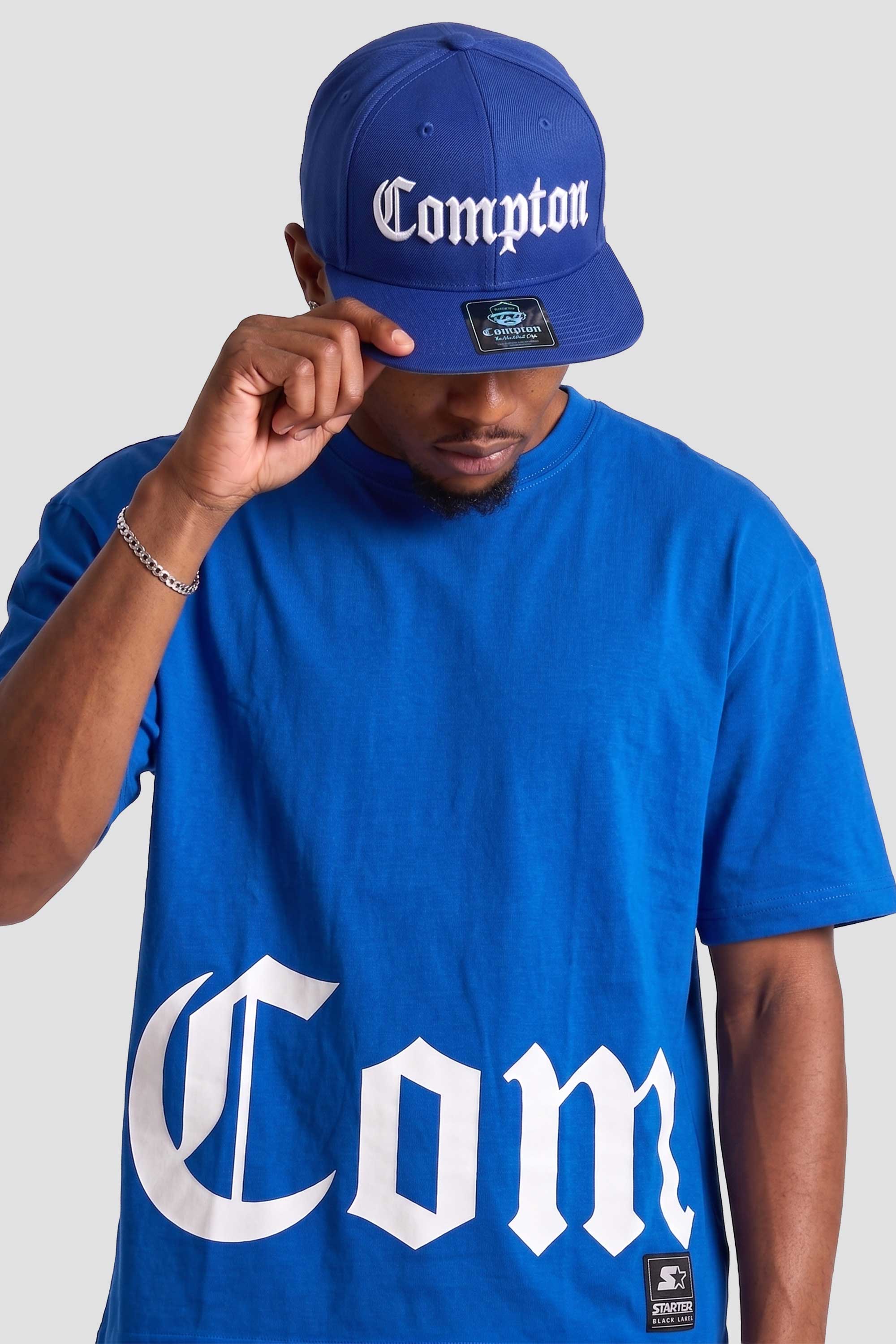 Camiseta Collab Starter x Compton Big Azul