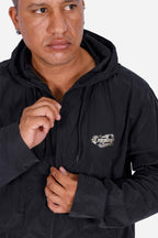 Jaqueta Compton Corta Vento Street Pulse Preta