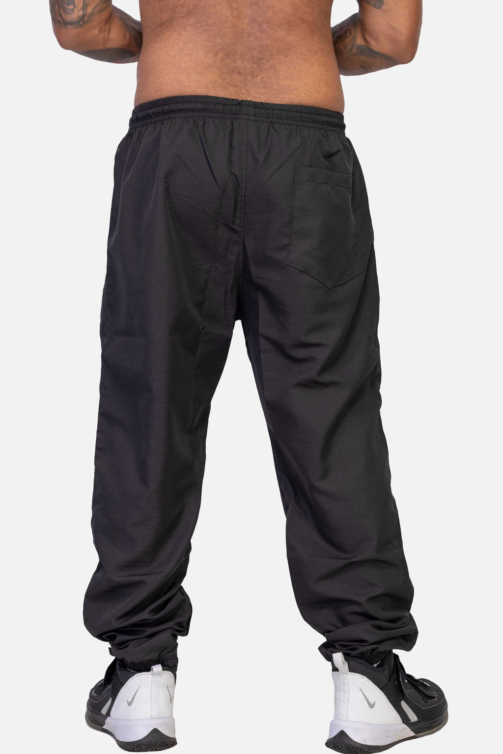 Calça Compton Tactel Logo Refletivo Preto