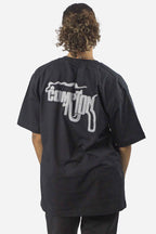 Camiseta Compton Oversized Fatal Weapon Preta