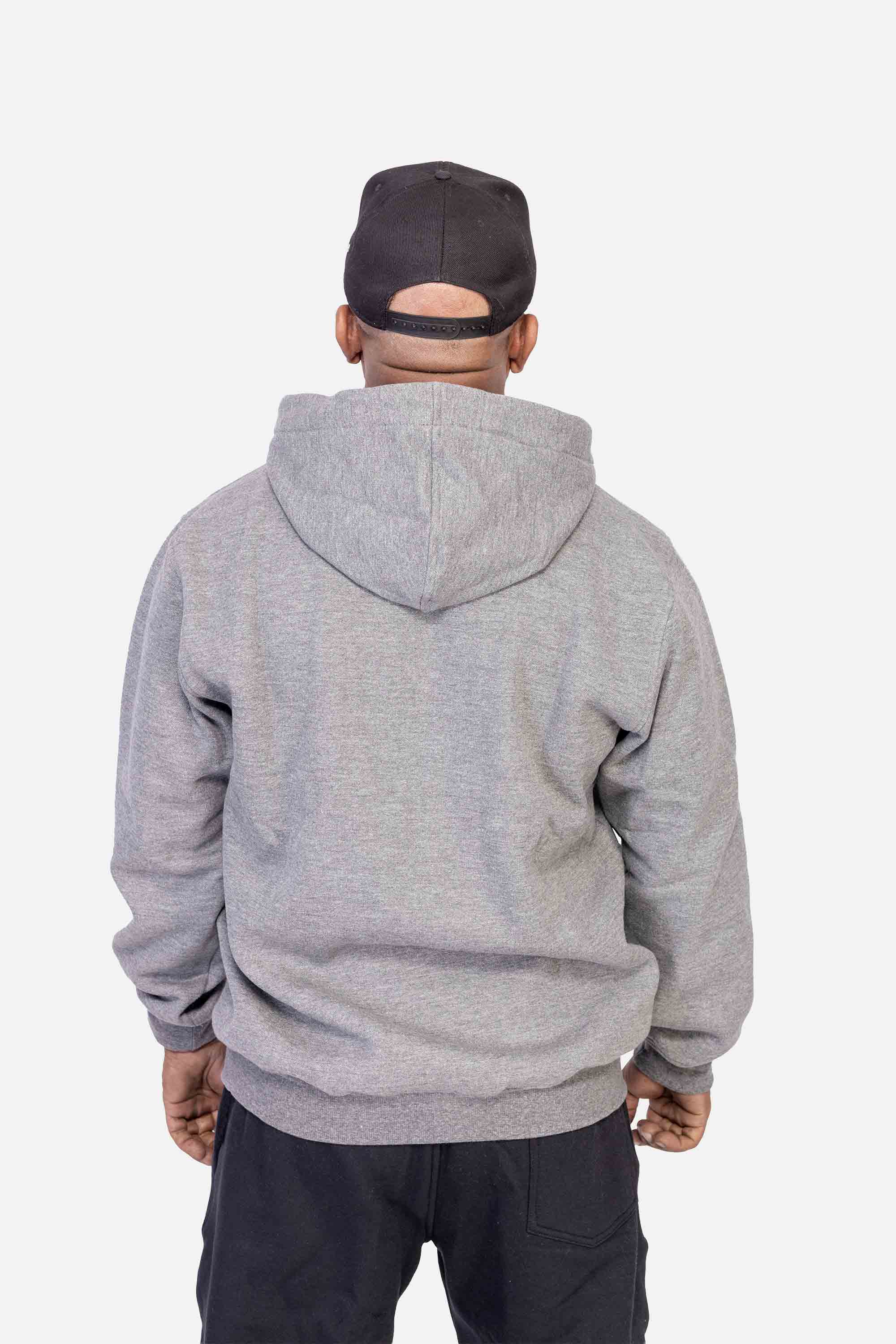 Moletom Compton Canguru Layers Cinza