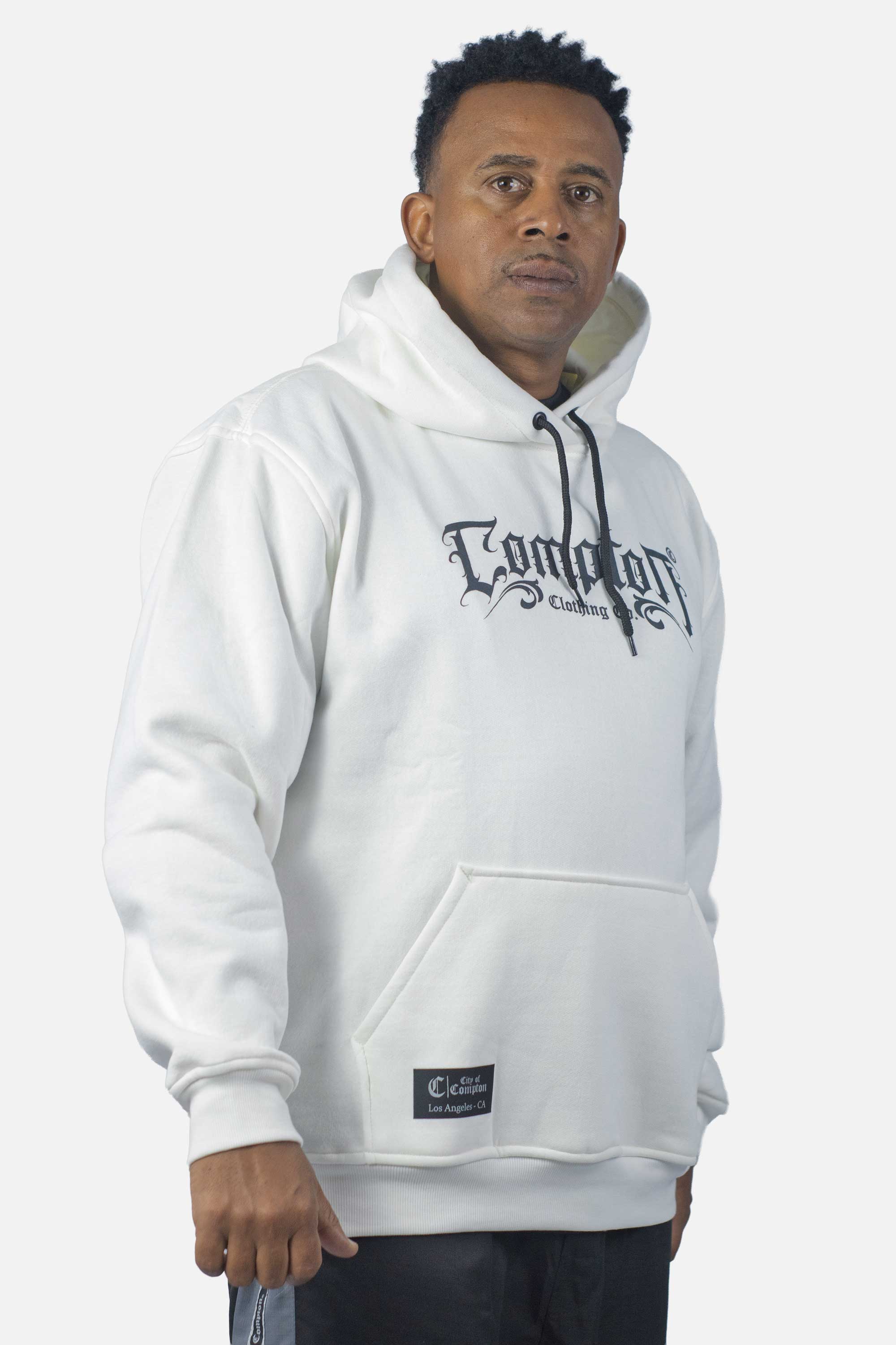 Moletom Compton Canguru Medieval Off White