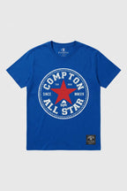 Camiseta Compton Manga Curta All Star Azul