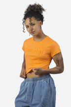 Cropped Compton Relevo 3D Laranja - COMPTON