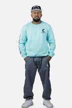 Moletom Compton Careca Logo Verde