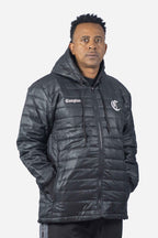 Jaqueta Compton Bobojaco Puffer Bordado Preto