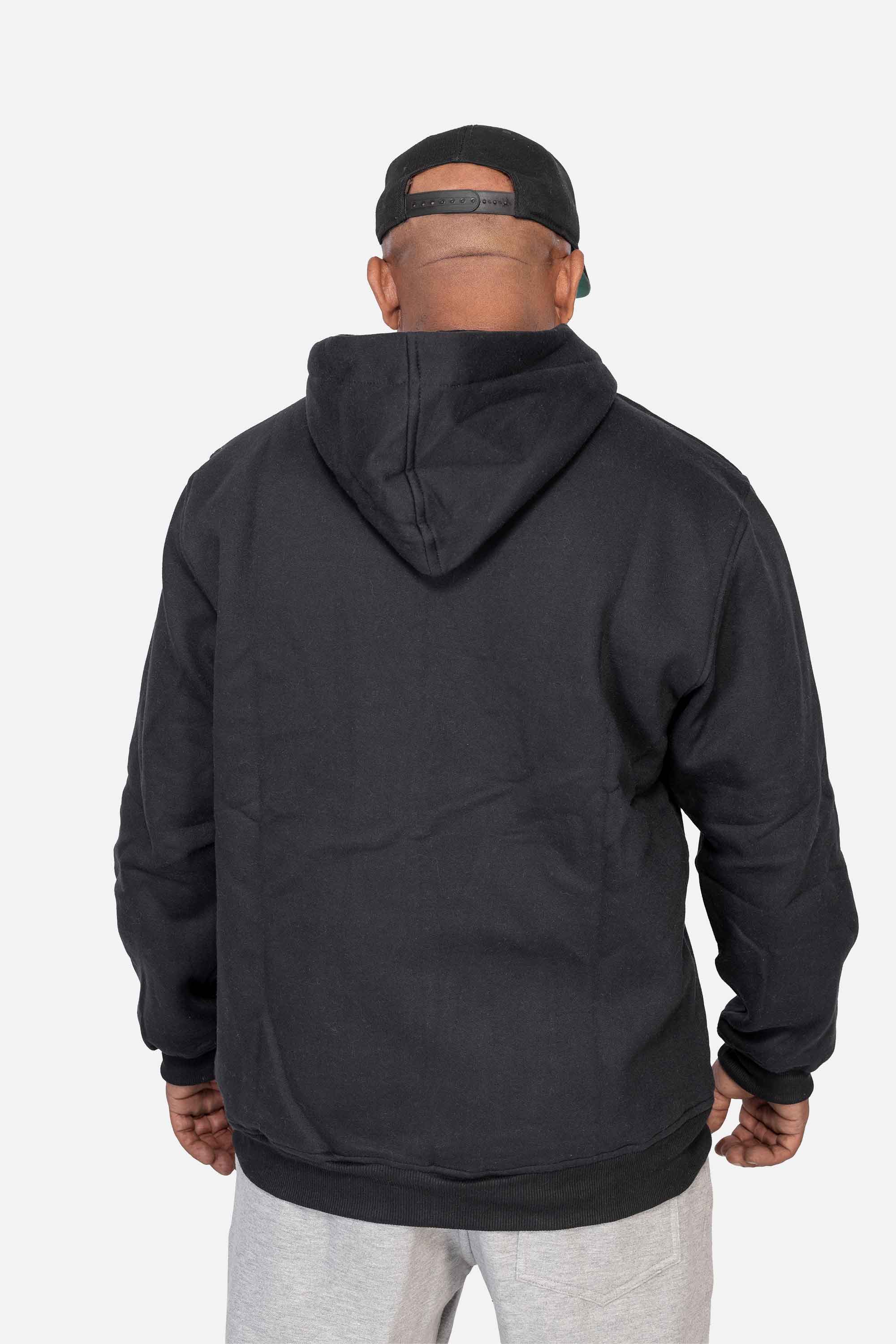 Moletom Compton Canguru Layers Preto