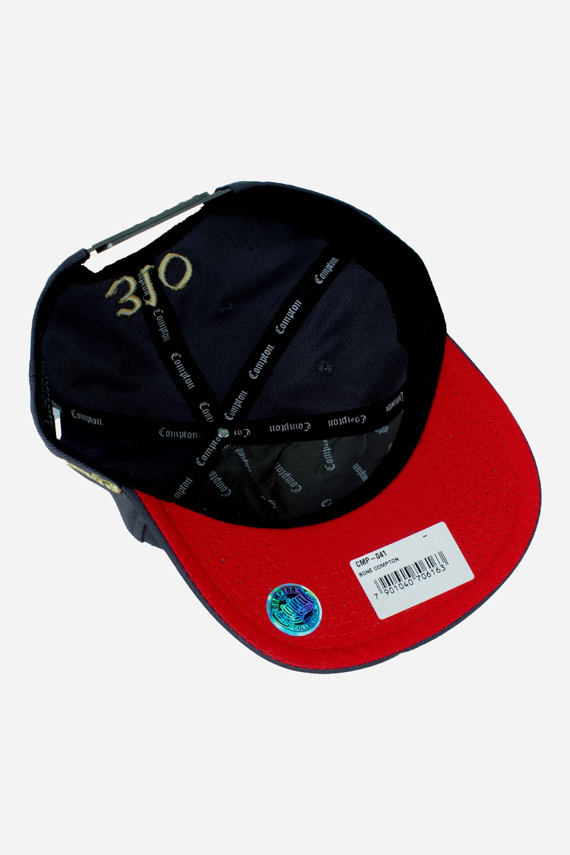 Boné Compton Aba Reta Cali Cinza