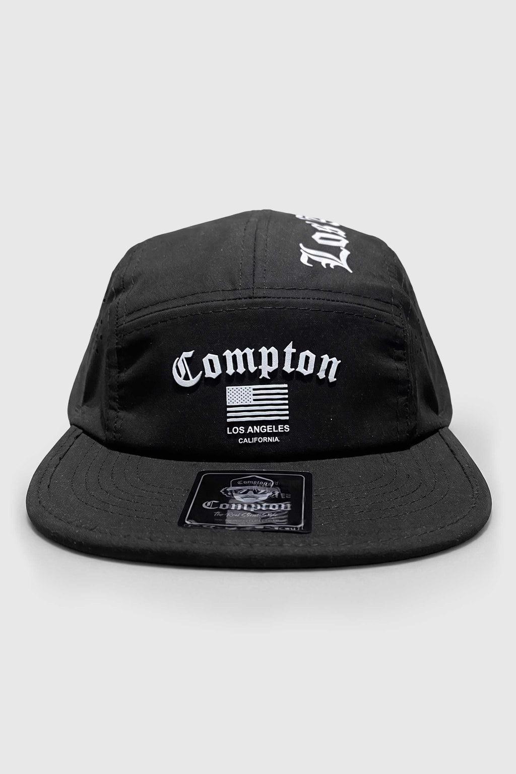 Boné Five Panel Compton Flag Preto