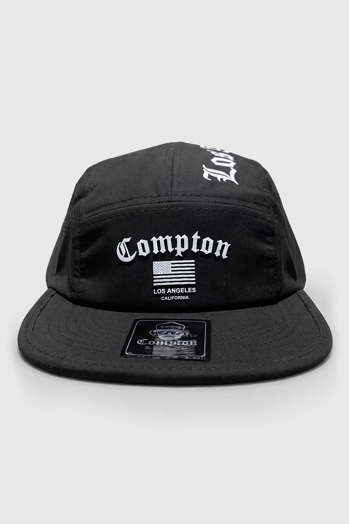 Boné Five Panel Compton Flag Preto