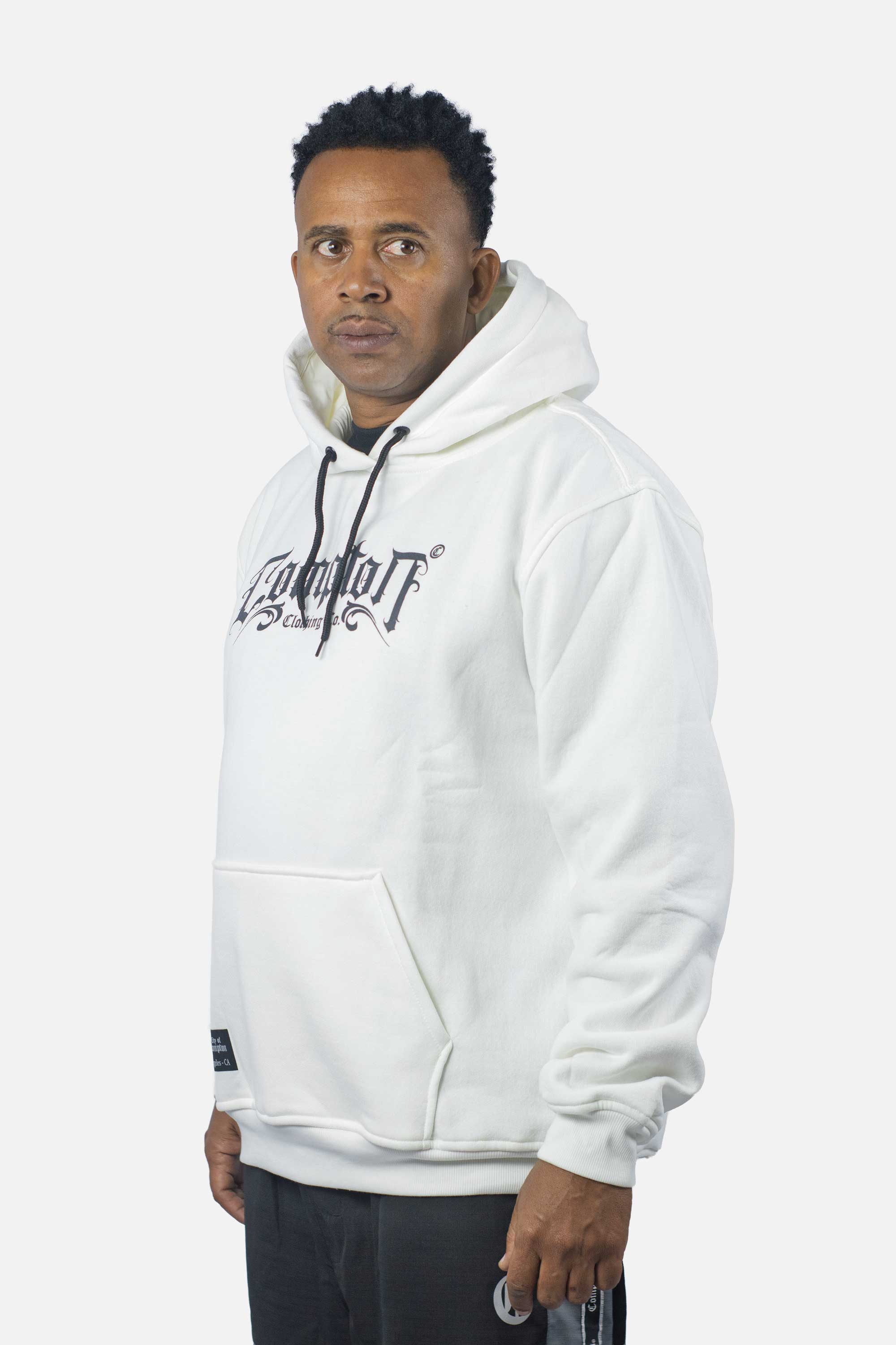 Moletom Compton Canguru Medieval Off White