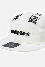 Boné Compton Five Panel Strapback West Side Branco