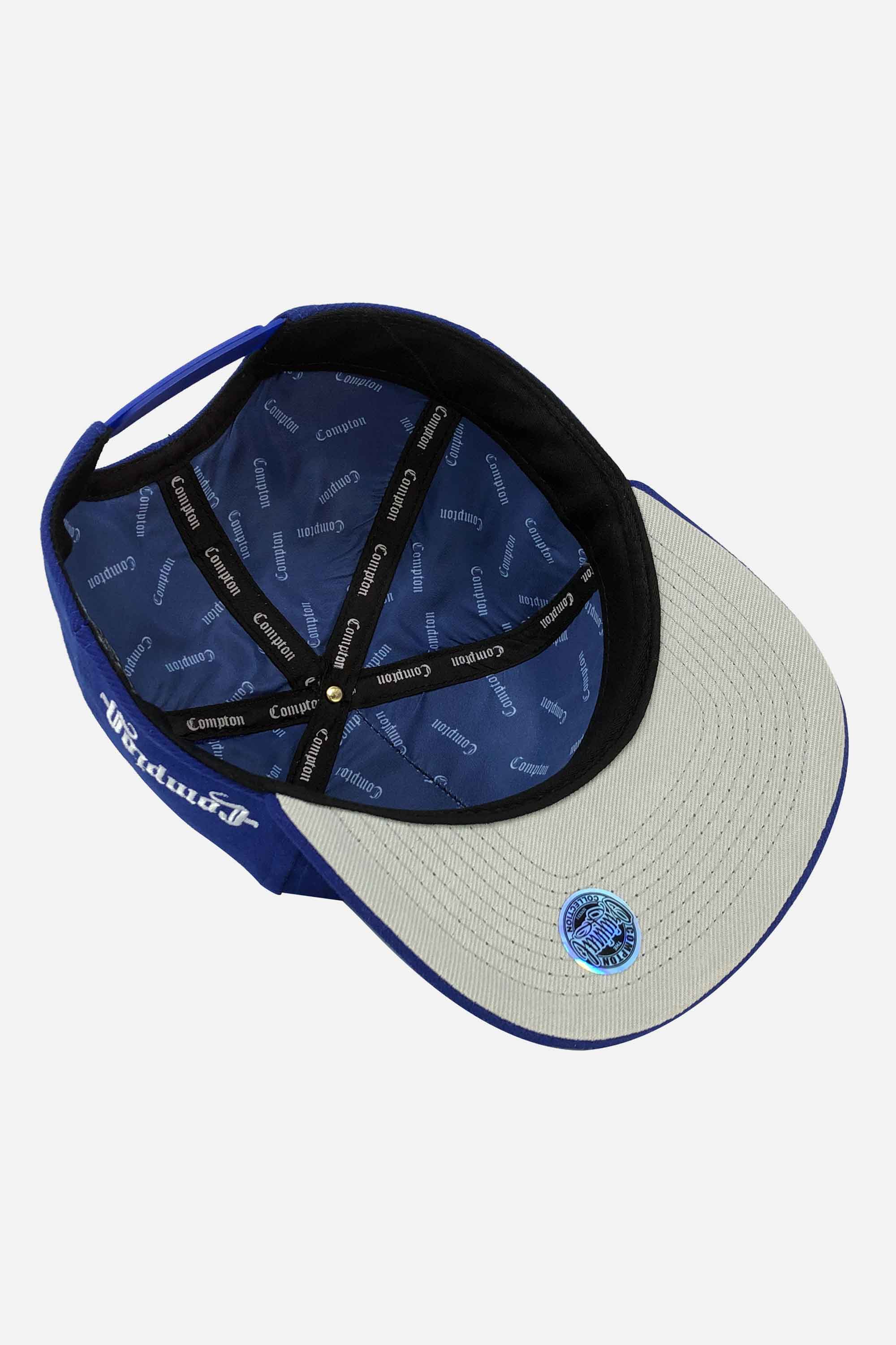 Boné Compton Aba Reta Snapback Classic Azul Royal
