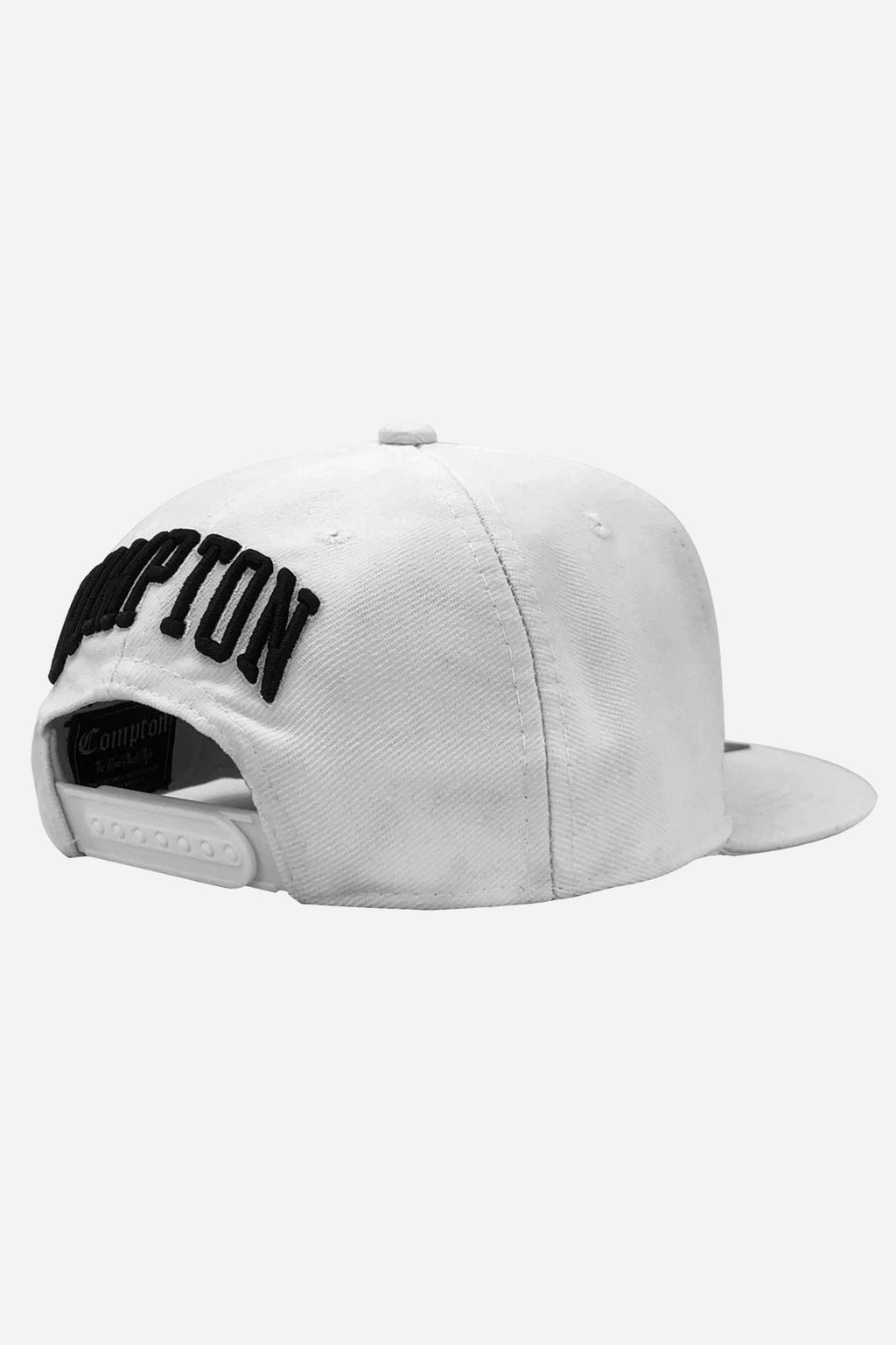 Boné Compton Aba Reta Snapback LA Authority Branco - COMPTON
