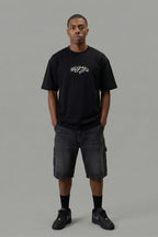 Camiseta Compton Oversized N.W.A. Faces - Preto