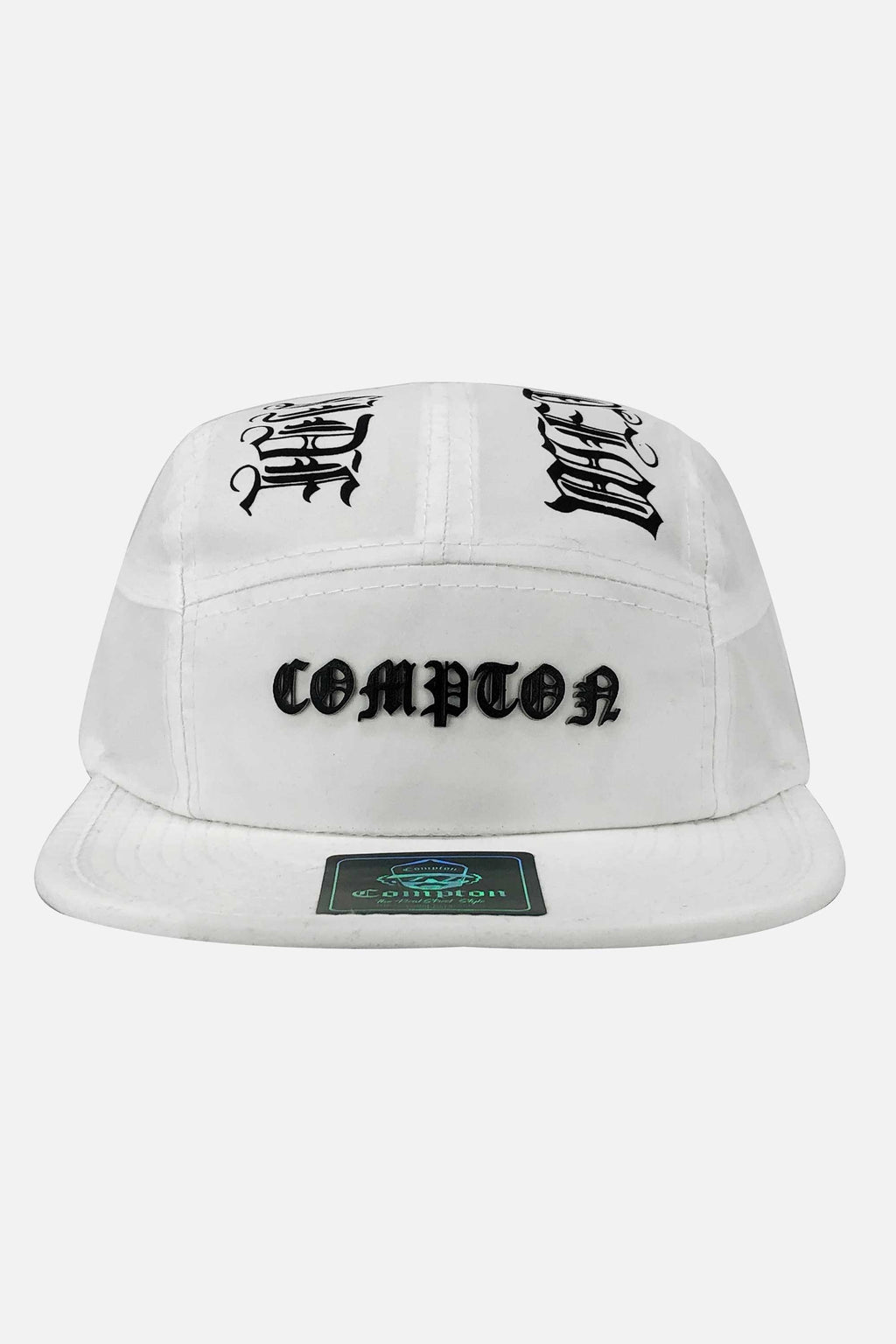 Boné Compton Five Panel Strapback West Side Branco