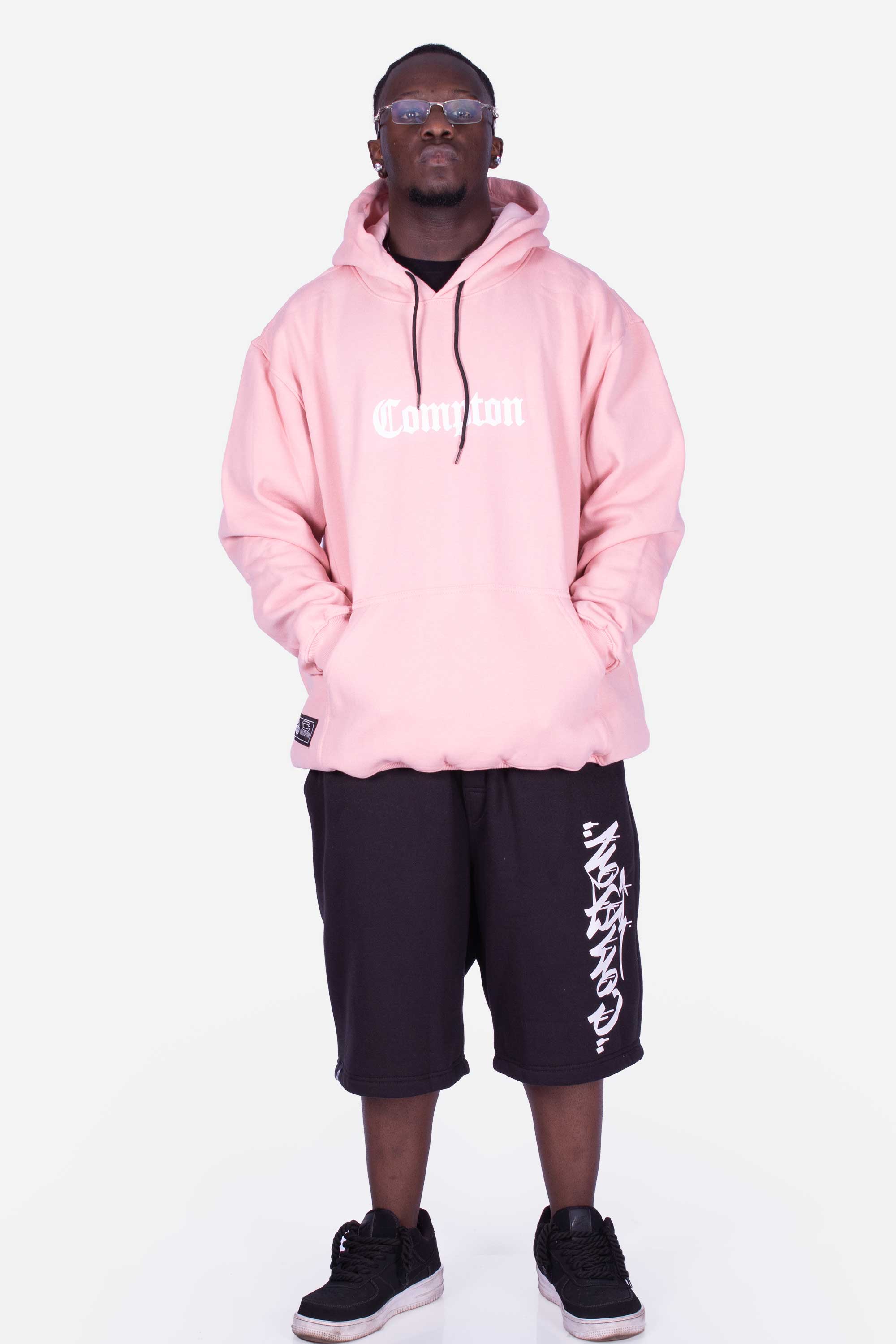 Moletom Compton Canguru Classic Plus Nude