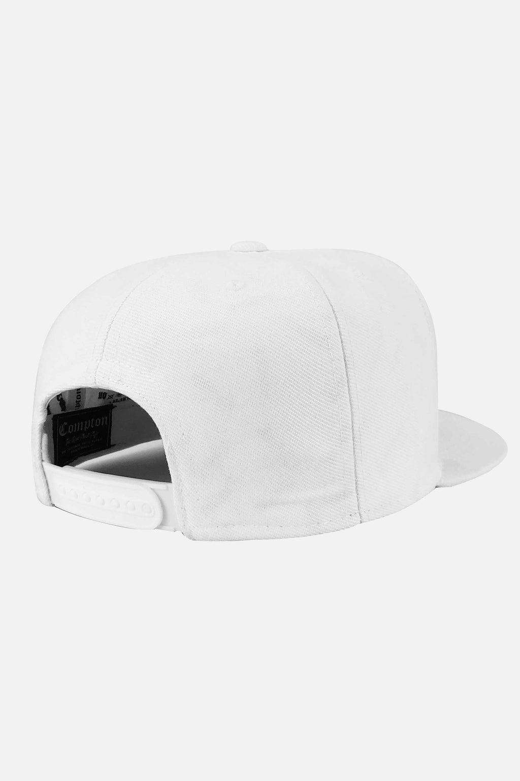 Boné Compton Aba Reta Snapback Born And Raised Branco