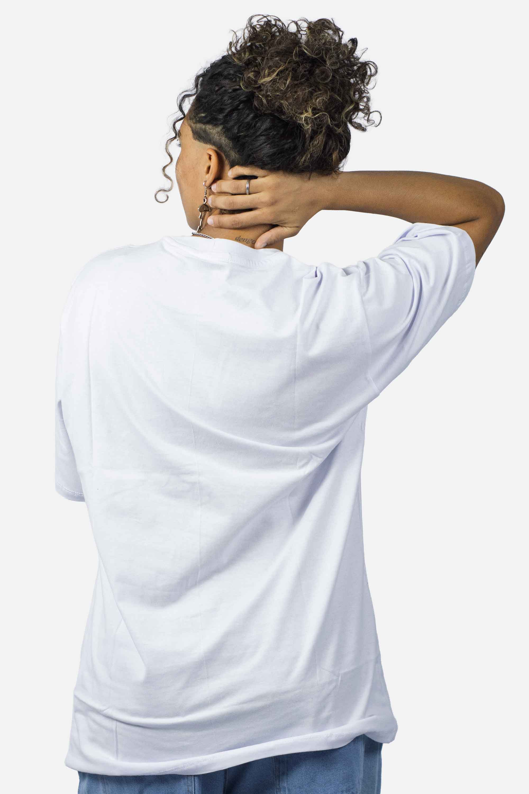 Camiseta Compton Oversized Champion Rings Branca