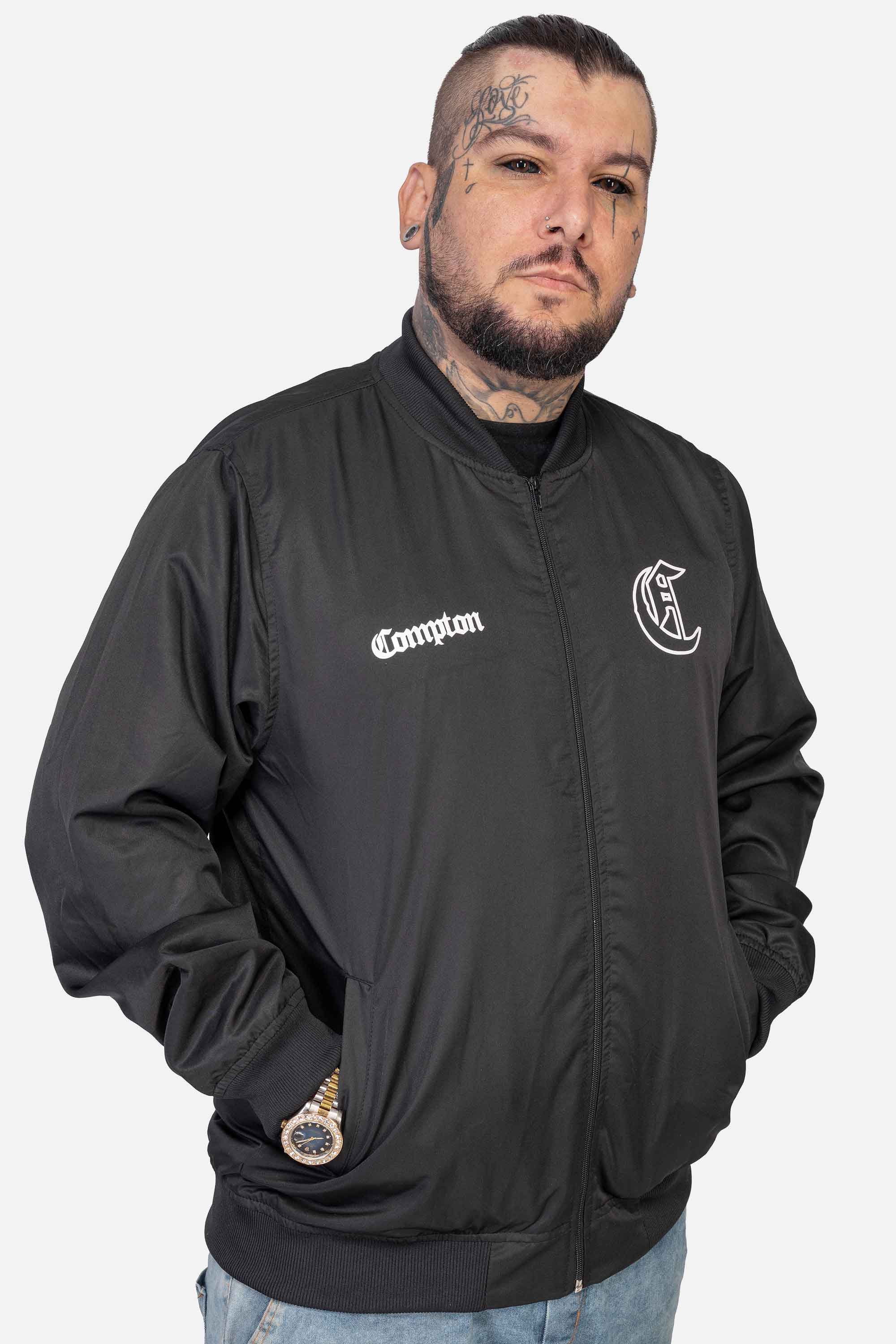 Jaqueta Compton College High Preto