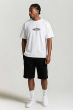Camiseta Compton Oversized N.W.A. Faces - Branca