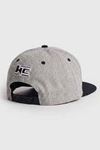 Boné Compton Aba Reta Snapback West Cali Cinza