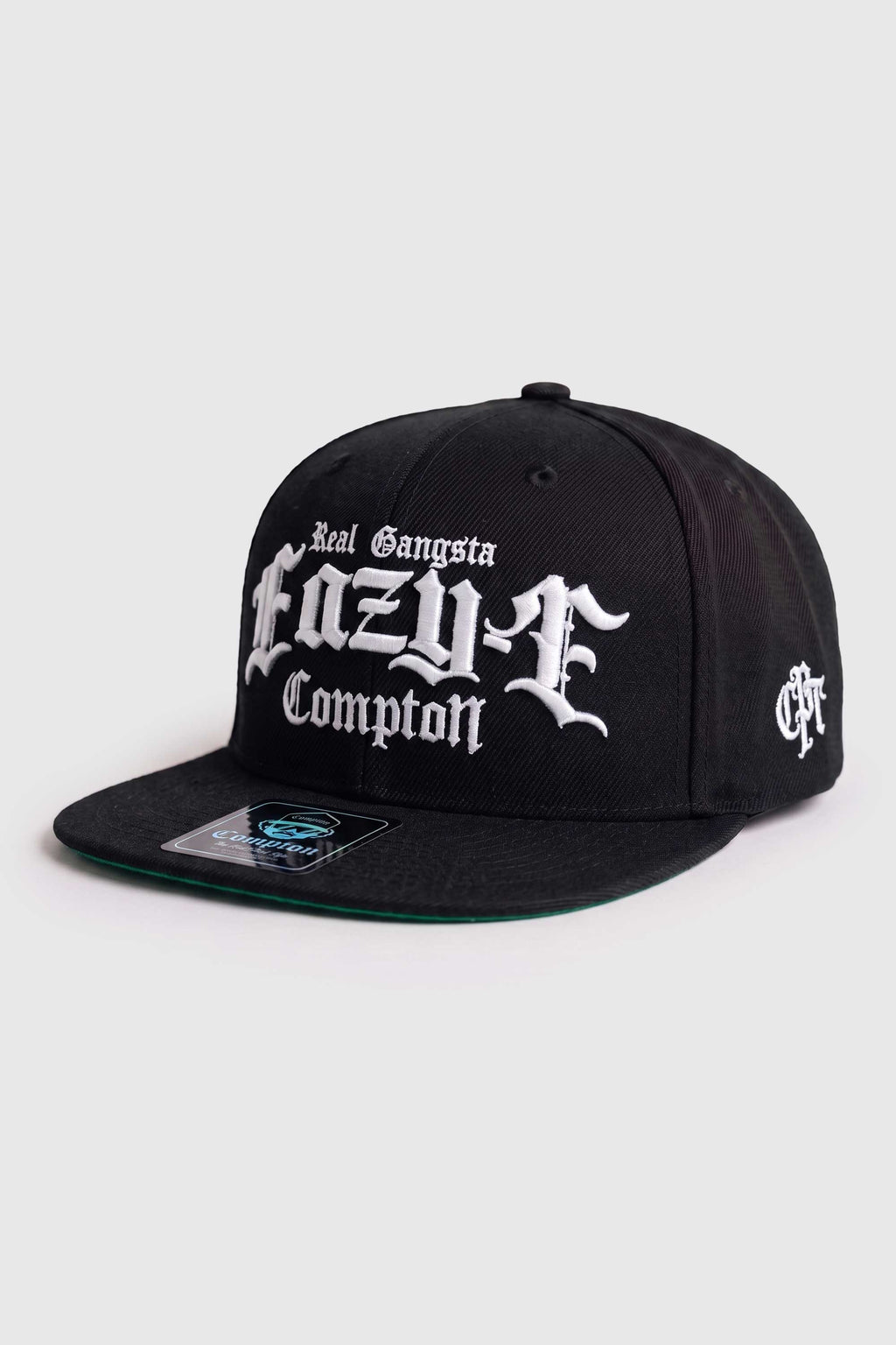 Boné Aba Reta Snapback Compton Real Gangsta Eazy-E - Preto