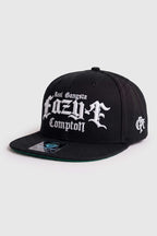 Boné Aba Reta Snapback Compton Real Gangsta Eazy-E - Preto