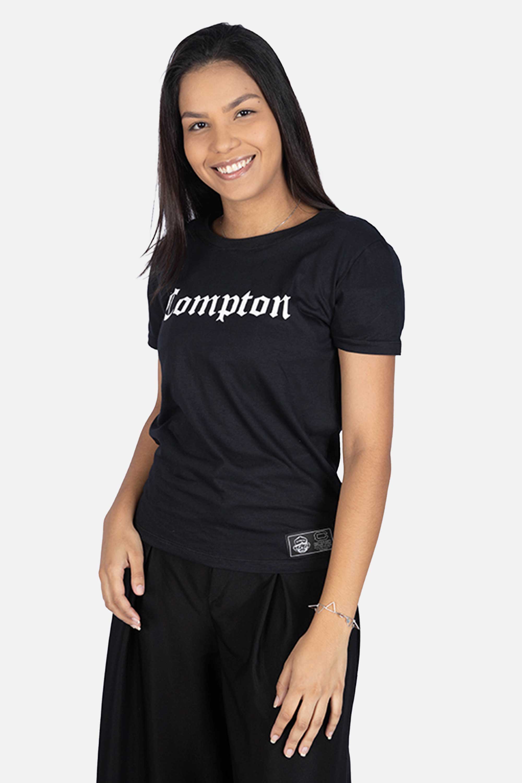 Camiseta Compton Classic Preta