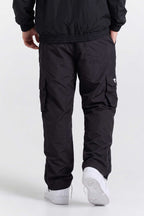 Calça Cargo Compton 8 Bolsos Elástico Ripstop Preta