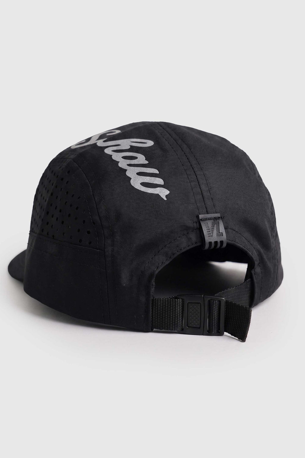 Boné Five Panel Crenshaw Logo Emborrachado Refletivo - Preto