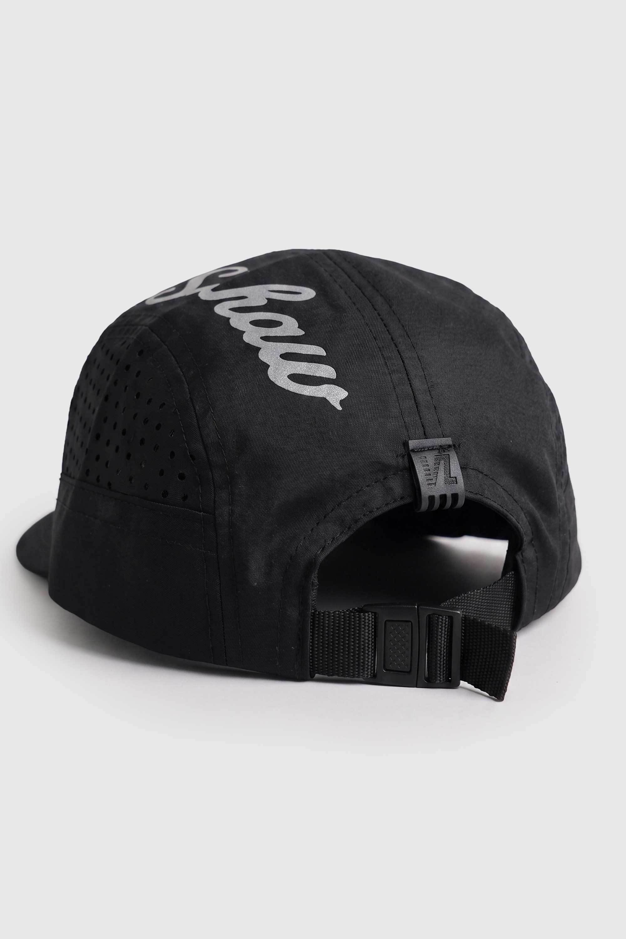Boné Five Panel Crenshaw Logo Emborrachado Refletivo - Preto