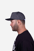 Boné Aba Curva Collab Starter X Compton X Pinkill Cinza