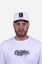Boné Aba Curva Collab Starter X Compton Click Ninety9 Off White
