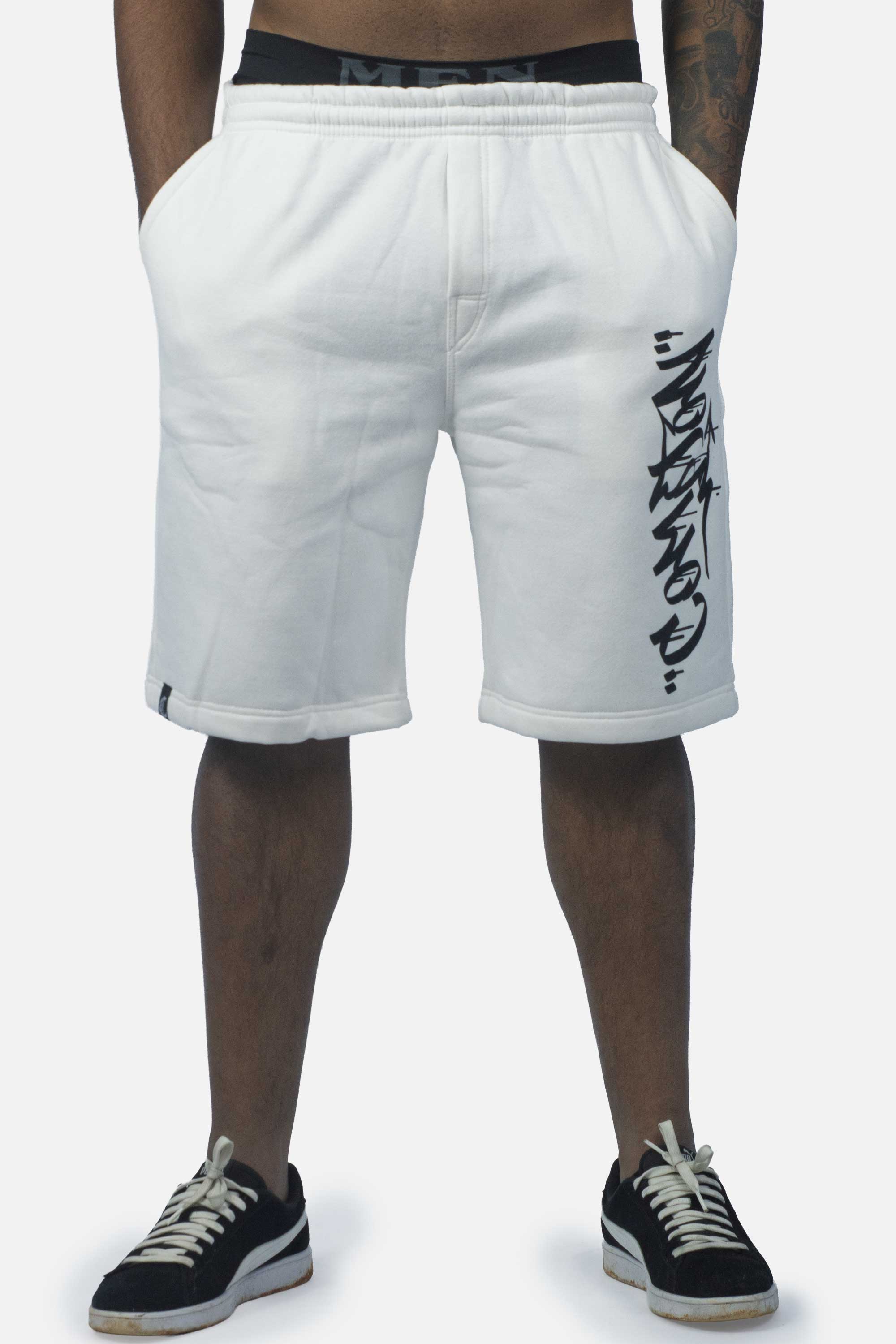 Bermuda Moletom Compton Drop Drained Off White