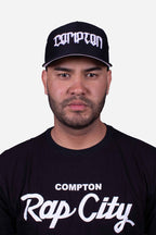 Boné Aba Curva Collab Starter X Compton X Pinkill Preto