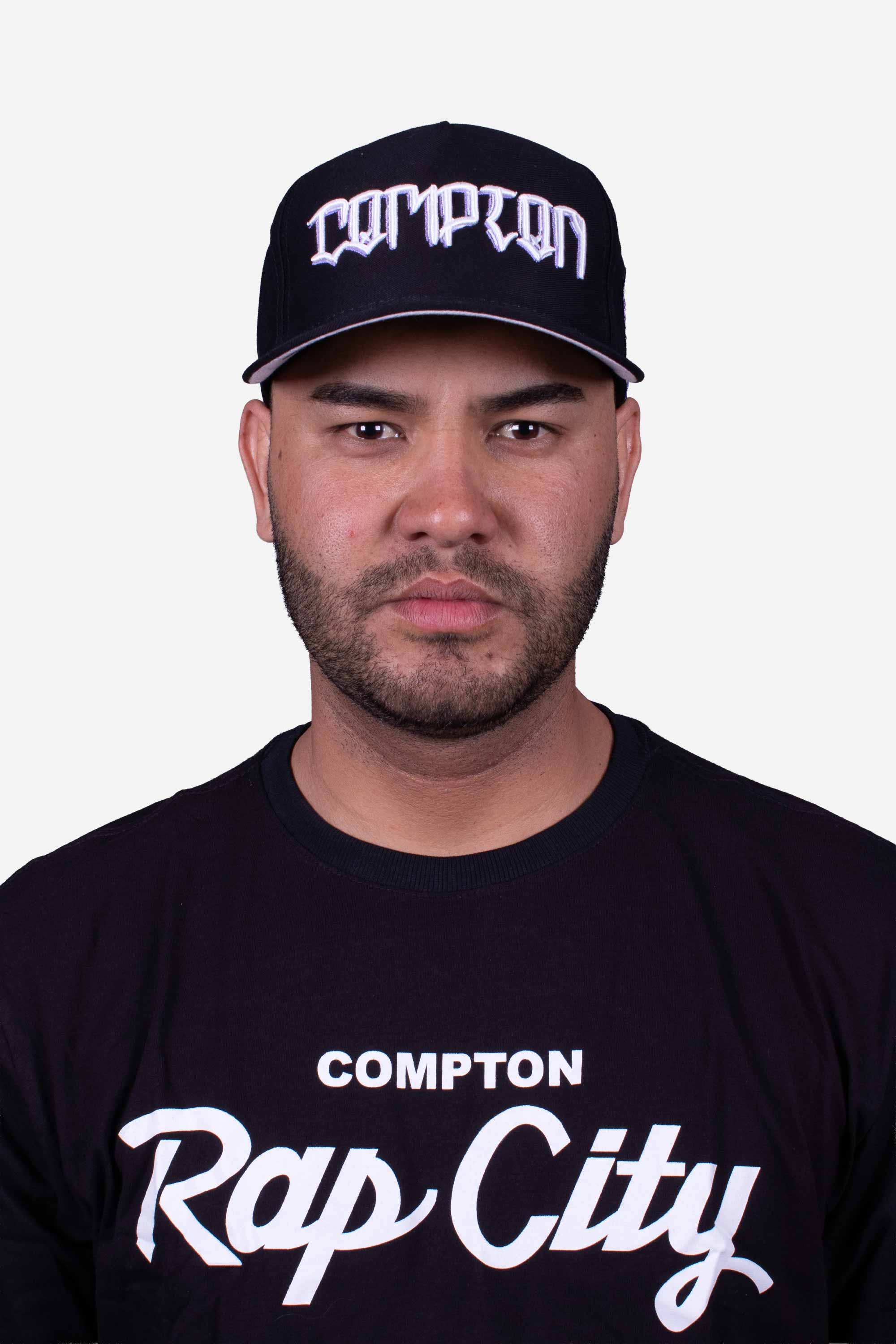 Boné Aba Curva Collab Starter X Compton X Pinkill Preto