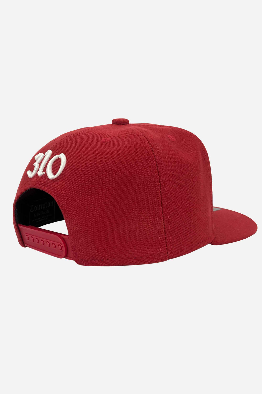Boné Compton Aba Reta Snapback Classic Vermelho