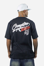 Camiseta Compton Oversized Bullet Preta