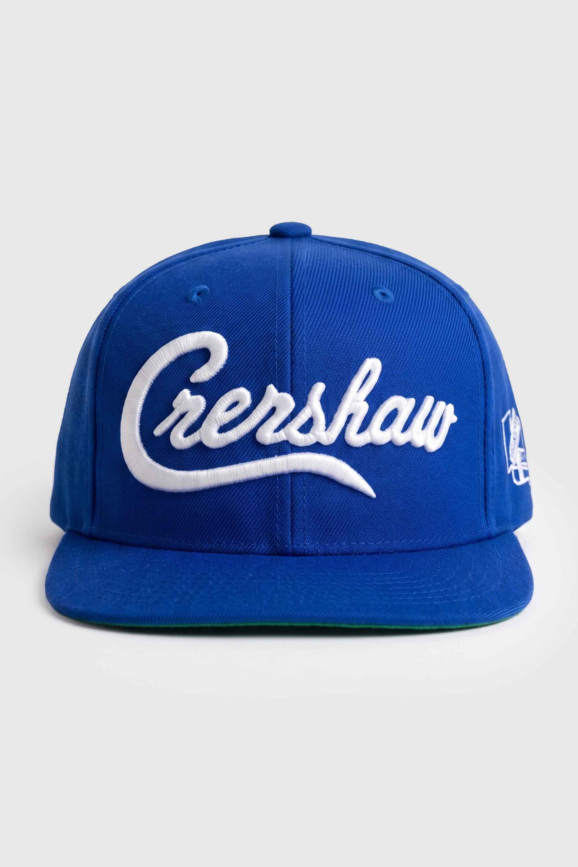 Boné Aba Reta Snapback Crenshaw Logo - Azul Royal